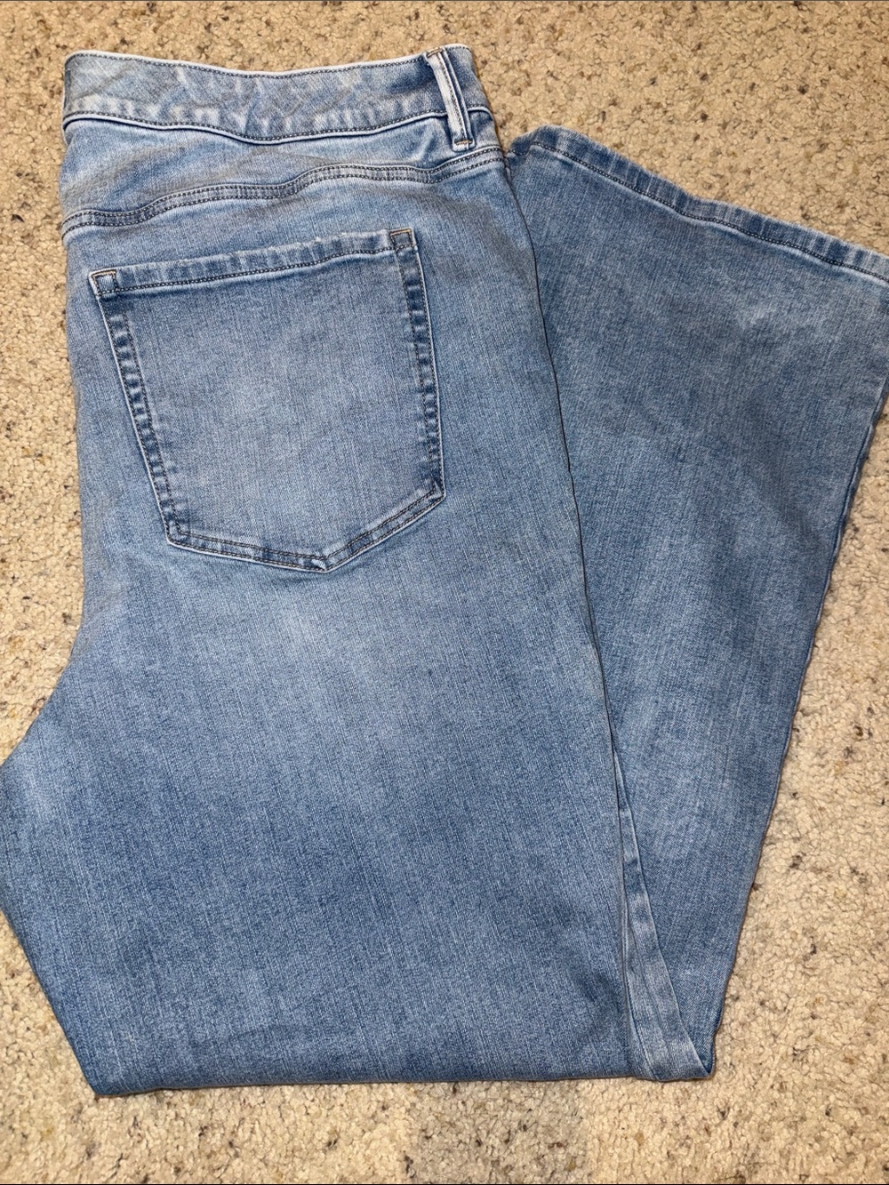 Lane Bryant Men's Light Blue Bootcut Jeans